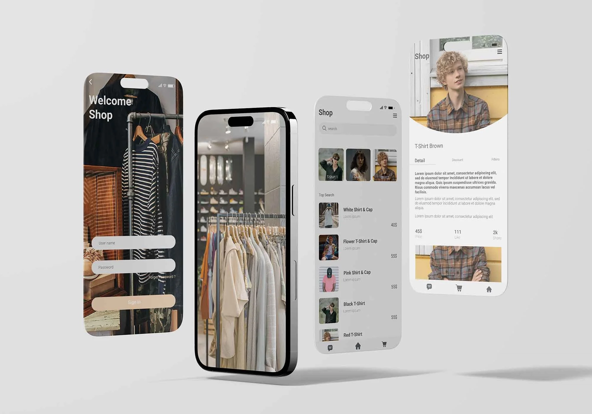 极品美女手机客户端界面展示